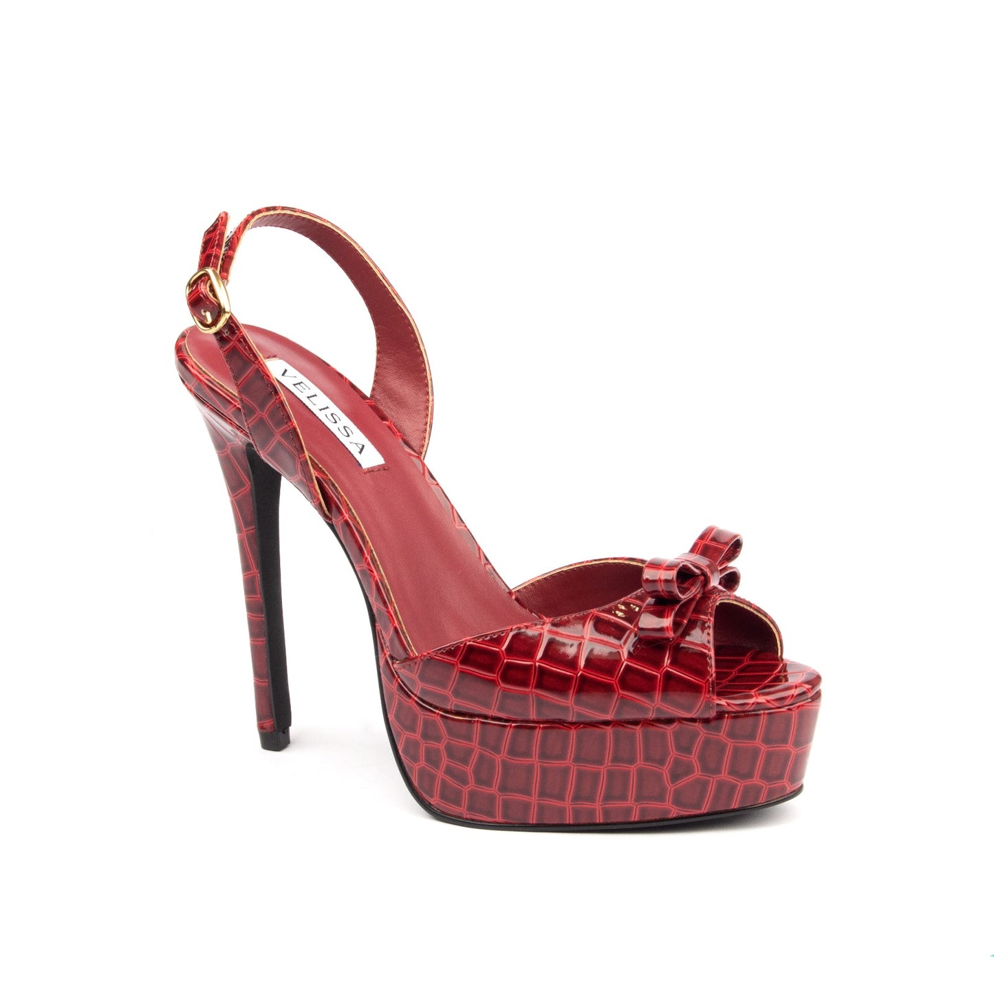 [burgundy] Regina Platform in Burgundy