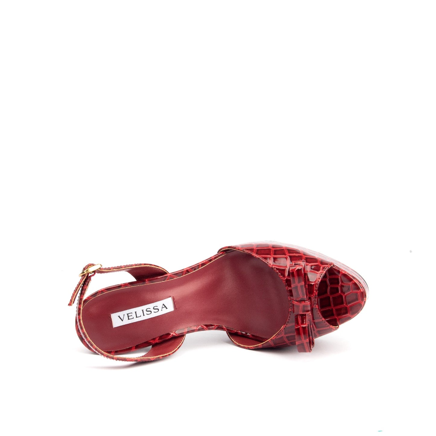 [burgundy] Regina Platform in Burgundy